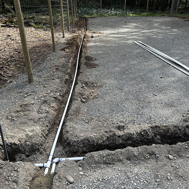 trenching